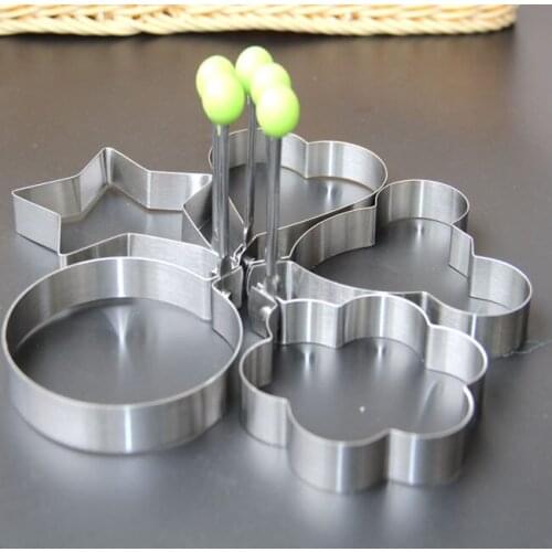 A1836 stainless steel omelette mold creative cake mold omelette baking mold Egg Tools