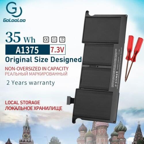 7.3v a1370 battery Free shipping New laptop Battery For Apple MacBook Air 11" A1370 [2010 production] Replace: A1375 battery