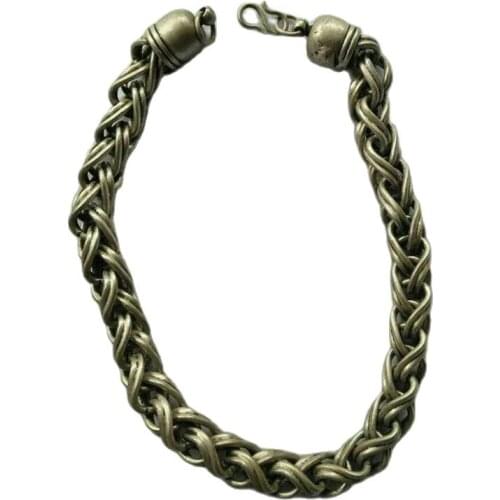 China Old national style Tibet Silver chain Bracelet