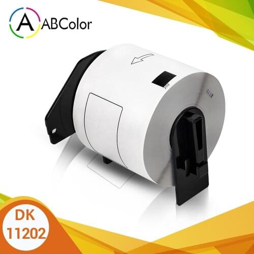 For Brother DK-11202 DK 1202 Address Label Thermal Paper Die Cut Paper Label 62x100mm 300pcs/Roll For Brother Label Printer