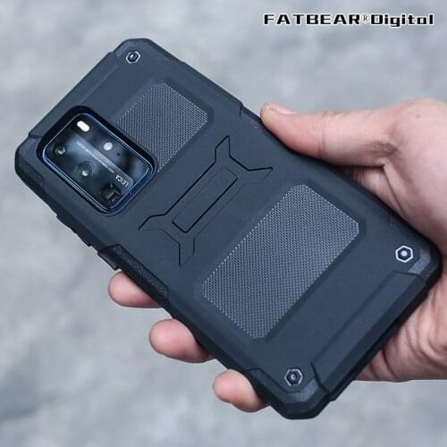 [for HUAWEI P40 P40 PRO P40Pro+ Plus] FATBEAR Tactical Military Grade Rugged Shockproof Armor Buffer Case Soft Cover