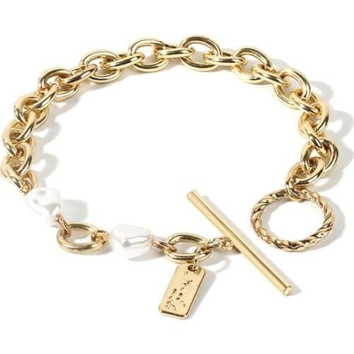 European and American fashion jewelry personality exaggeration Bracelet for women brand irregular shape fashion bracelet on hand