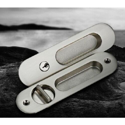 European indoor door locks Kitchen balcony toilet door lock Invisible dark locks