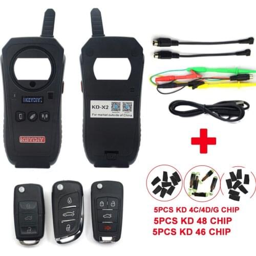 KD-X2 KEYDIY Remote Maker Unlocker KDX2 Generater Chip Reader/Identify/Frequency 96 bit 48 transponder Generator Cloning
