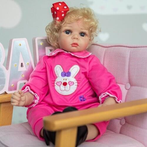 55cm Reborn Baby Girl Doll Baby Daphne Christmas Birthday Gift for Kids