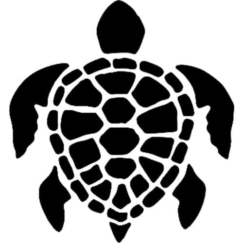 Lovely Sea Turtle Car Sticker Waterproof Decal Laptop Skateboard Motorcycle Auto Accessories Decoration PVC,13cm*12cm