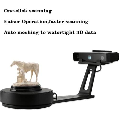 HE3D Desktop white light Einscan-SE 3D Scanner,save as STL file,Fast, versatile, easy and fast, compatible with 3D printing