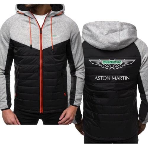2021 New Men Hoodies for ASTON MARTIN Tools Spring Autumn Jacket Casual Sweatshirt Long Sleeve Zipper Hoody