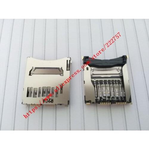 New SD Memory Card Slot For Canon EOS 100D 750D 760D For Nikon S5100 S8200 Digital Camera Repair Part