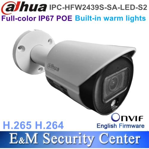 Original Dahua 6Mp IPC-HFW4631M-I2 Stellar Bullet IP POE IR CCTV Camera With Bracket