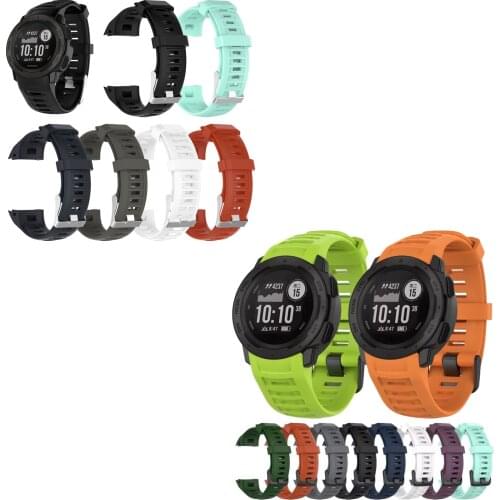 Silicone Watch Band Strap for Garmin instinct
