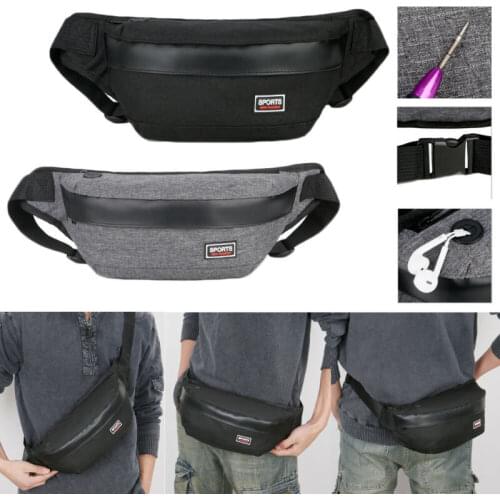 2019 Newest Hot Outdoor Chest Bag Crossbody Shoulder Bag Men Women USB Charging Sports Travel Waist Packs Belt Bag