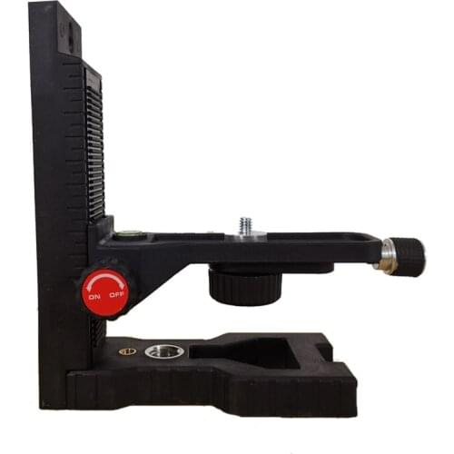 Universal Wall Bracket L-shape Stand Laser Level Adapter for 1/4 or 5/8 Thread Adjustable Magnetic Bracket Laser Level Steady