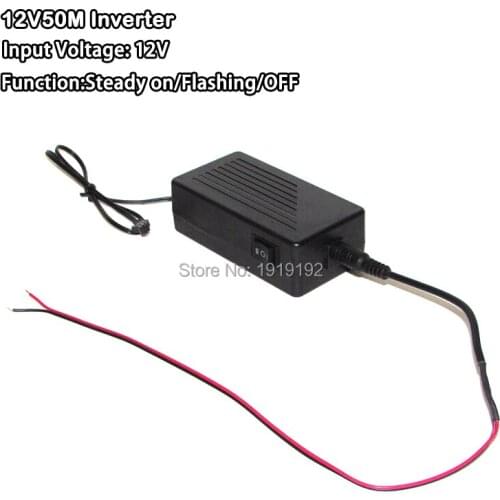 High grade DC12V EL wire inverter/driver for loading 50meters EL wire or Neon light for Festival Flashing Night Party decoration