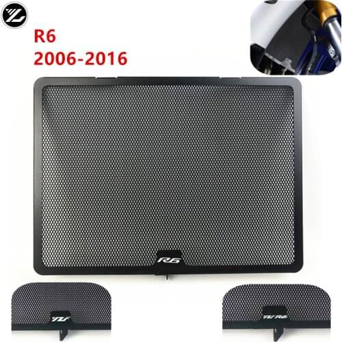 For YAMAHA YZF-R6 R6 YZF R6 2006-2016 2012 2013 2015 Motorcycle Radiator Protective Cover Grill Guard Grille Protector R6