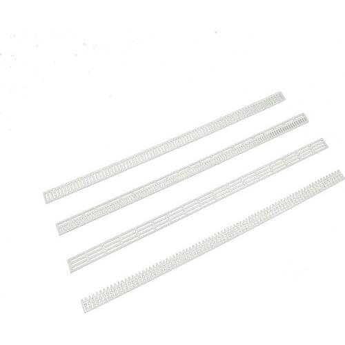 10pcs/Lot 6mm ABS Building Model Material Railway Train Diy House Layout Fence