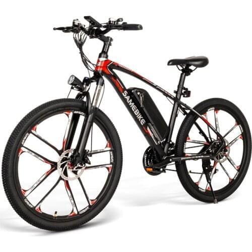26 Inch Electric Bike Power Assist Electric Bicycle E-Bike 350W Motor Moped Bike