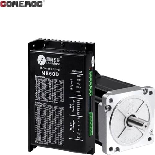 86 Open Loop Stepper Motor Driver Controller M860D Stepper Motor Nema 34 Cnc Stepper Motor Driver Kit