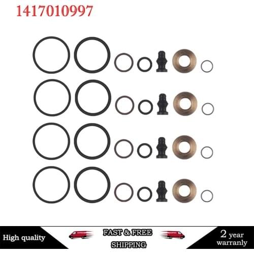 Car 4 Set PDE Injectors Seal Kit FOR Audi Seat For Skoda For VW 038198051 1417010997 038198051A/B Replacement Accessories