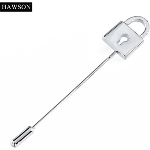 HAWSON White Brooches For Clothes