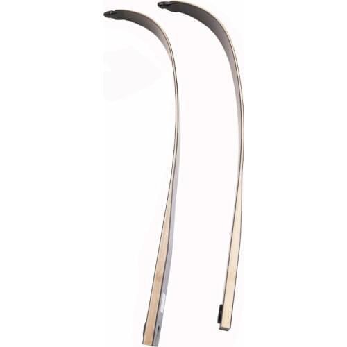 For F-168/155 High Quality Take Down Recurve Bow Limbs 20-32 lbs for With Maple Wood Backed High Strength Fiberglass Limbs