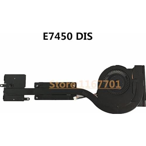 New Original Laptop/Notebook CPU cooling Radiator Heatsink&Fan for Dell Latitude 7450 E7450 03PMGM 3PMGM AT148001ZAL AT148001ZCL