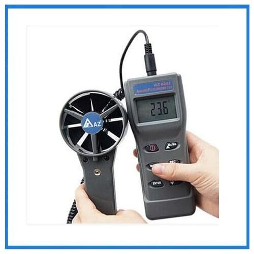 AZ8902 Handheld Anemometer Remote Fan Air Flow Meter