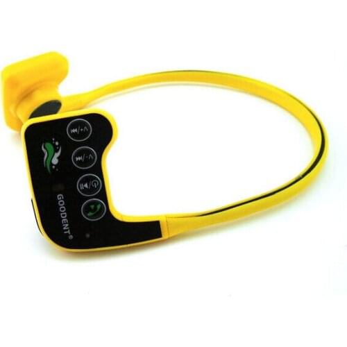 Medical and Sports Use Bone Conduction Sports Headset Mp3 Player IPX68 10m Waterproof and 8GB Memory
