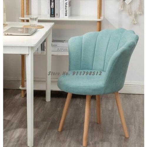 Chair Back Home Bedroom Computer Chair Writing Desk Chair Study Net Red Nordic Comfortable Simple Makeup Stool