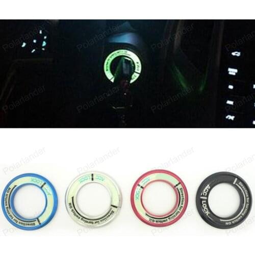 For Mazda 6 Accessories glow Ignition Key Switch Luminous Ring Cover