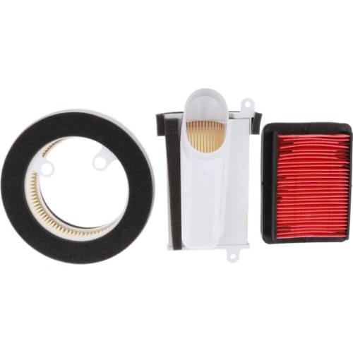 Air Filter, Motor Air Intake Filter Kit for Yamaha XP530 TMAX530, Vent Crankcase Breather Part Auto Accessories