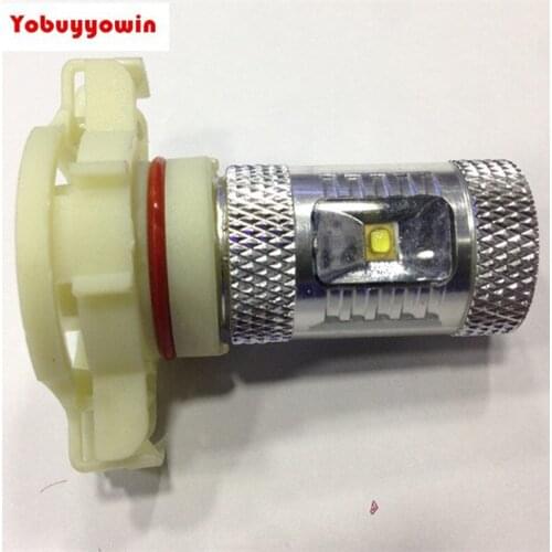 Free shipping 2Pcs CAR H16 / 5202 Canbus 30w CREE Chips White LED Bulbs LED COCHE ANTINIEBLA H16 30W POTENCIA COLOR BLANCO