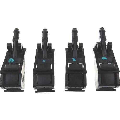 4 Pcs 6RD955985 Front Windshield Wiper Nozzle Of Engine Cover, Suitable For VW Beetle Bora Polo Passat B5 Touareg Golf Jetta