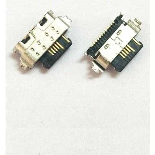 100pcs/lot Micro USB Jack Charging Socket Port Plug Dock Connector For Alcatel 3X 2019 5048 5048A 5048U 5048Y