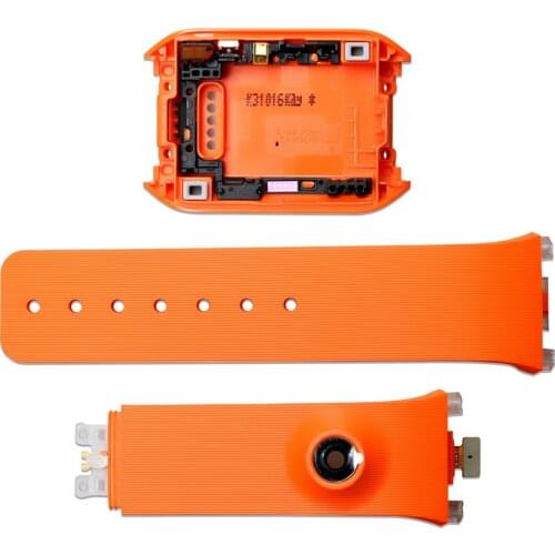 ​Back Housing Cover + Watchband for Samsung Gear SM-V700 Watch Replacement Accessories Watch Bracelet Strap Watch Case Shell