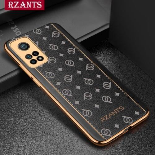 Rzants For Xiaomi Mi 10T / 10T Pro Soft Case Stars Moon Ultra thin Leather Business Cover Phone Casing