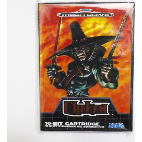 Chakan Game Cartridge 16 bit MD Game Card With Retail Box For Sega Mega Drive For Genesis