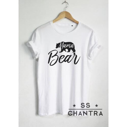 MAMA BEAR SHIRT MOM Fashion Hipster Unisex T-Shirt More Size and Colors-A831