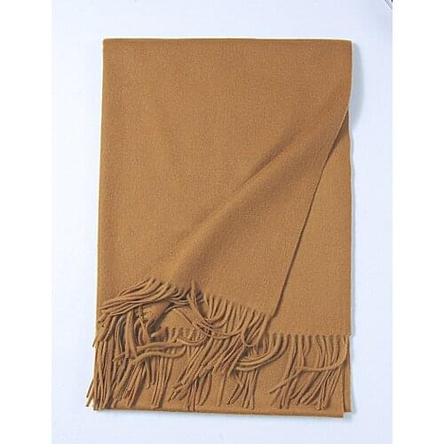 New 100% Pure Cashmere Scarf Women Knitted Winter Autumn Long Warm Wool Wrap Pashmina Shawl Neck Men Unisex Femmes