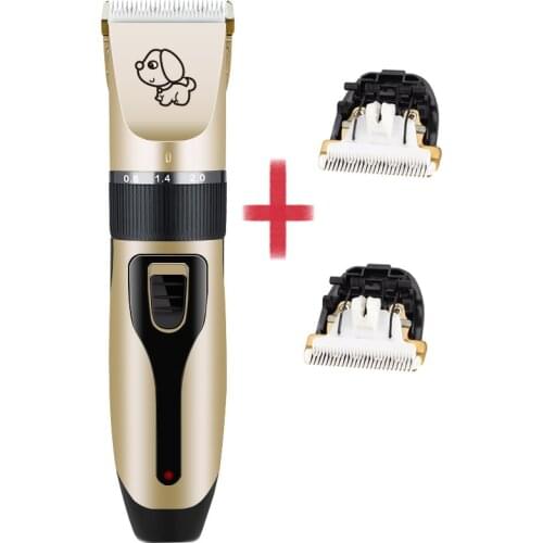 Rechargeable Low-noise Cat Dog Hair Trimmer Electrical Pet Hair Clipper Remover Cutter Grooming Pets Haircut Machine for Dogs