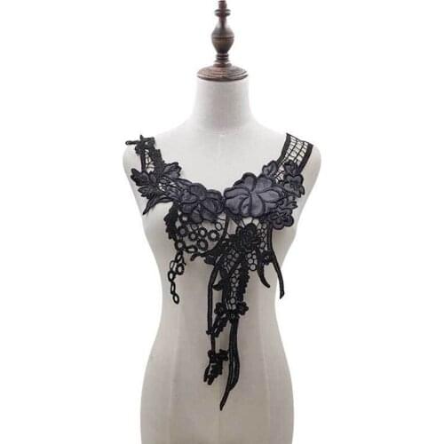 Water-soluble lace corsage embroidery three-dimensional hollow DIY accessories three-dimensional hollow DIY lace accessories