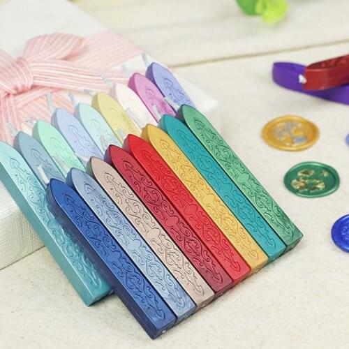 Color Random 1PCS Wax Seal Stamp Sealling Wax Stamp Colorful Wax Stick for DIY Wedding Envelope Handmade Hobby DIY Tools