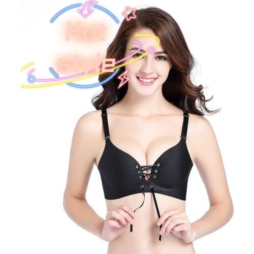 Women Bras Sexy Lingerie Seamless Bra Push Up Brassiere Girls Underwear Ultrathin Cup Wireless Bralette Intimates 7 Colors #F