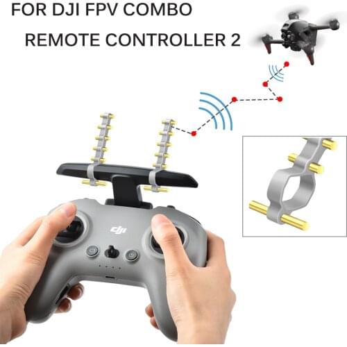 1Pair 5.8Ghz Yagi Antenna Signal Booster for DJI FPV Remote Controller 2 Yagi Signal Enhancer Extender for FPV Combo Accessories