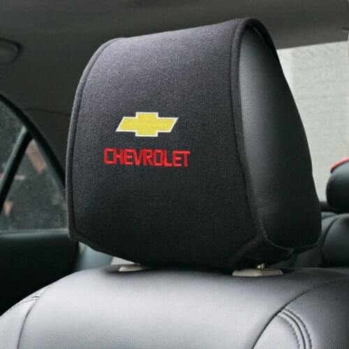 1PCS Hot car headrest cover fit for Chevrolet Cruze Aveo Captiva Lacetti accessories Car-Styling