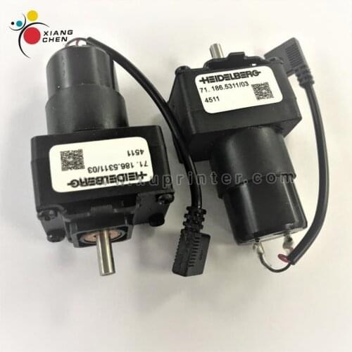2 Pieces 71.186.5311/03 HD Geared Motor for SM102 CD102 Offset Printing Machiner'y Spare Parts