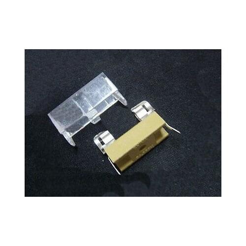 20Pcs Welding Linked Transparent Covered Fuse Holder For 5x20mm Glass Tube Fuse