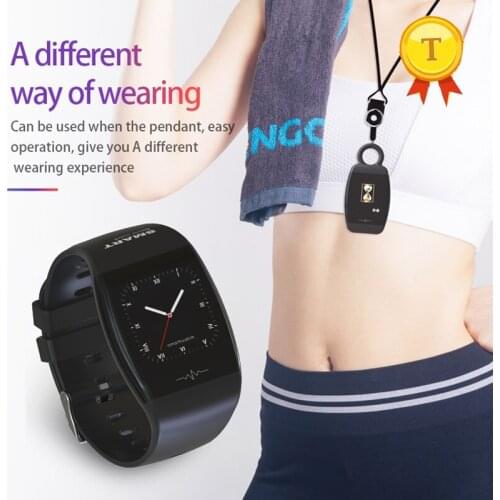 2018 full color screen silicone strap smart band wristband with accurate blood pressure heart rate monitor vibration reminder