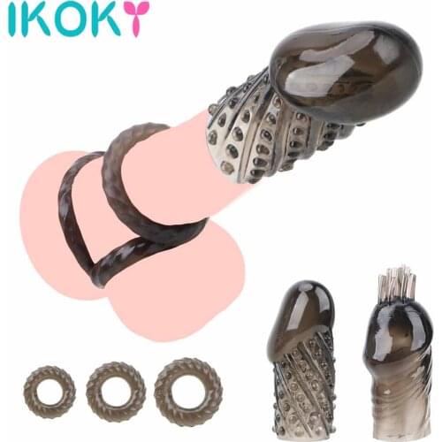 5pcs Penis Ring Cockring Silicone Time Delay Ejaculatio Penis Cock Rings Adult Products Male Sex Toys Sex Products Penis Cockpit