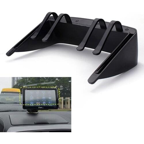 New 1 PC Black GPS Sunshade Visor For Navigator 7 Inch Car GPS Professional Sun Shade Anti Reflective GPS Screen Visor Hood